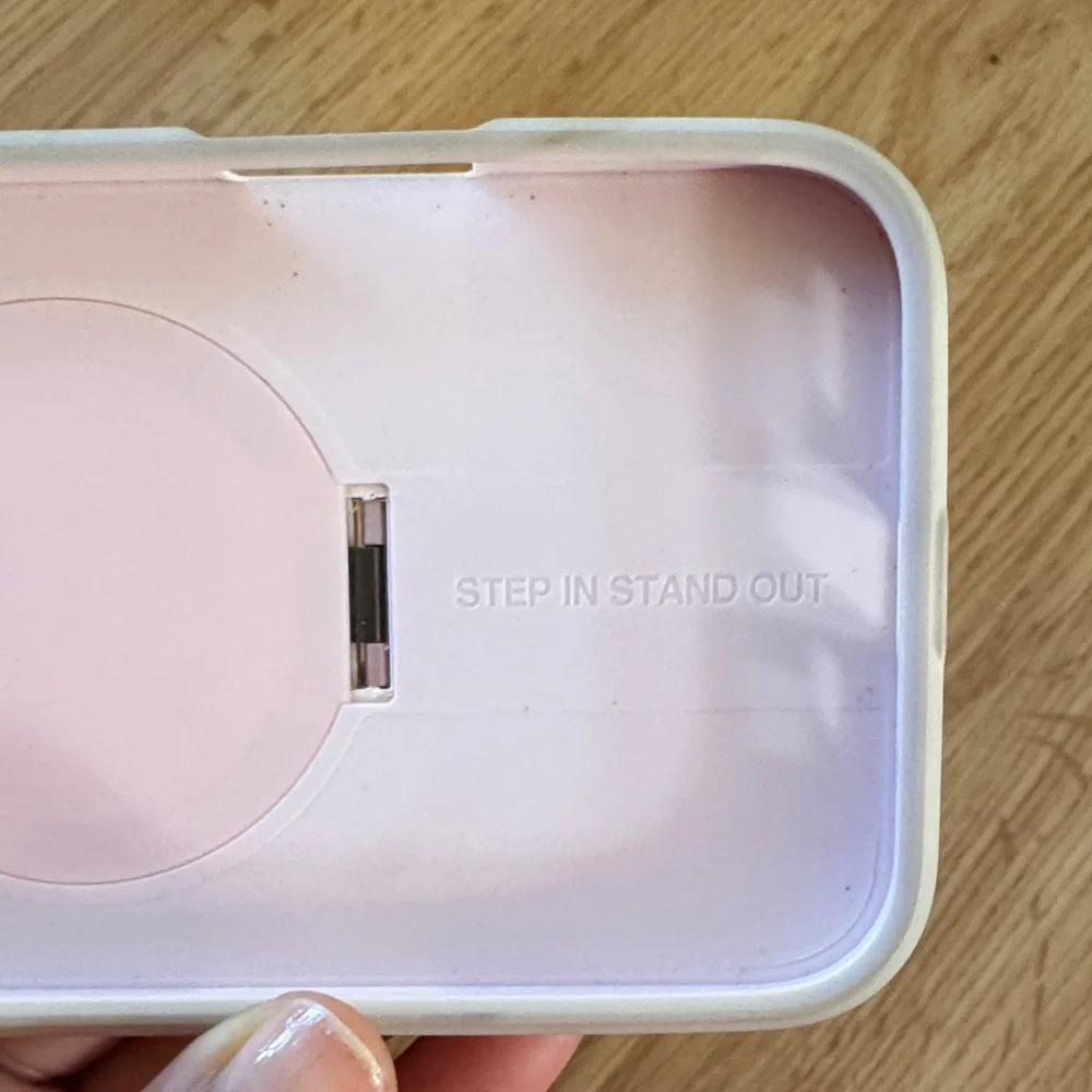 iPhone 16 Pink Phone Case with Stand